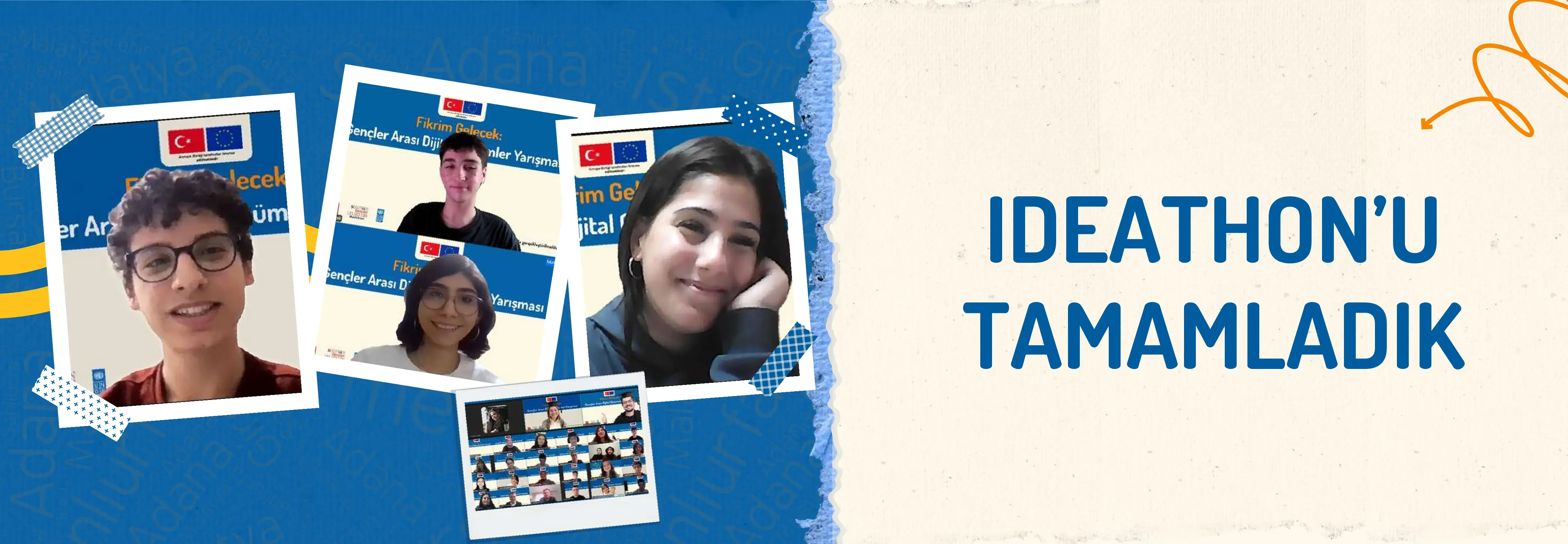 Fikrim Gelecek Ideathon - 15-18 yaş gençler için fikir yarışması